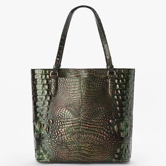 NWT BRAHMIN Ezra Tote Samba Melbourne Leather Shoulder Bag Leather Purse Handbag - Picture 8 of 9